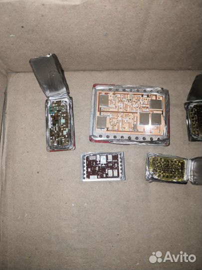 Радиодетали аффинаж позолота палладий