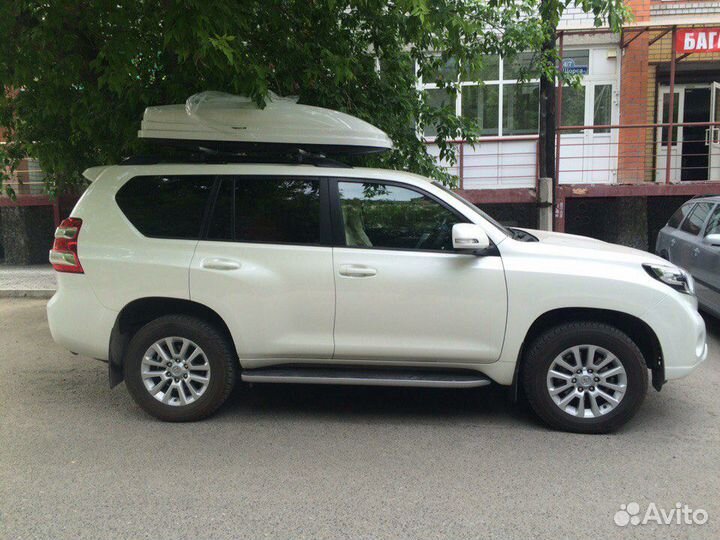 Автобокс багажник на крышу Toyota Land Cruiser Pra