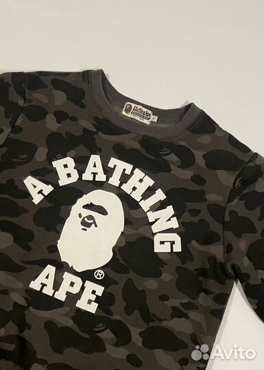 Толстовка свитшот Bape р. M