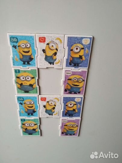 Киндер пазл- магнит Миньон