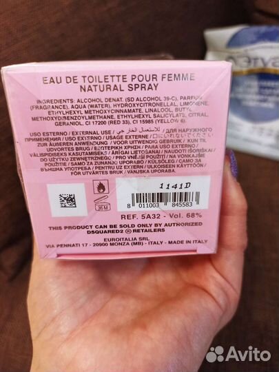 Dsquared2 Wood Pour Femme 100мл оригинал новая