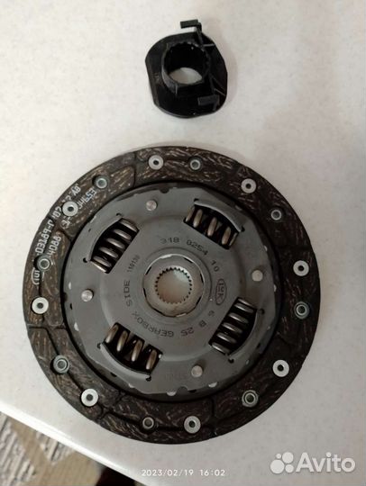 Комплект сцепления renault logan 1 (1.4)