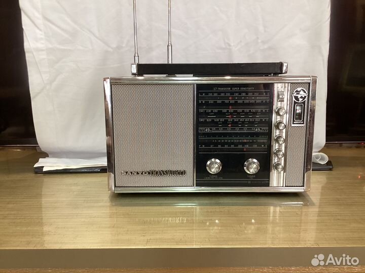 Sanyo transworld. Винтажный радиоприемник