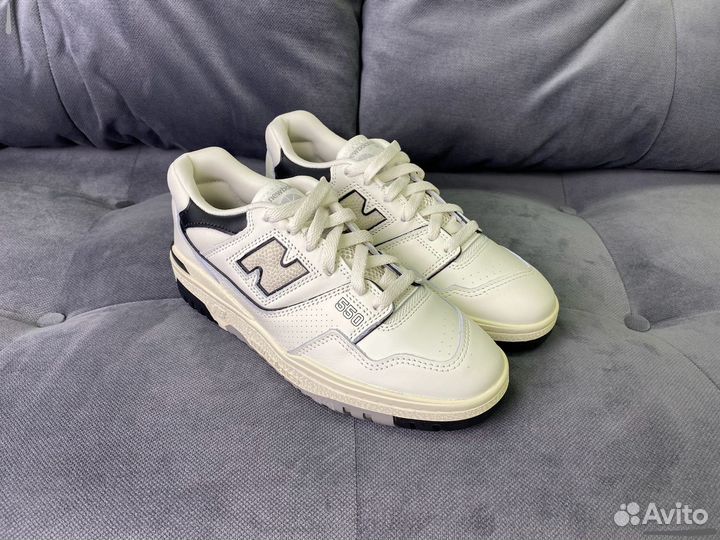 Кроссовки New Balance 550 Cream Black все размеры