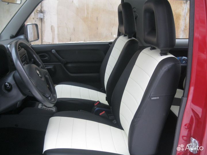 Авточехлы из экокожи на Suzuki Jimny от Автопилот