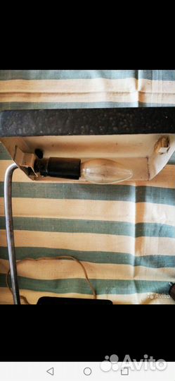 Настольная ретро лампа