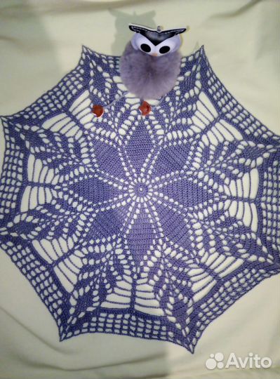 Вязаные салфетки