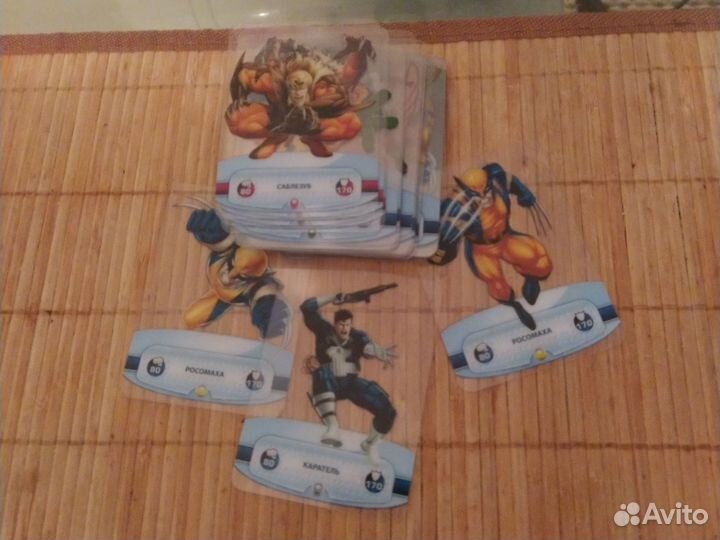Карточки marvel