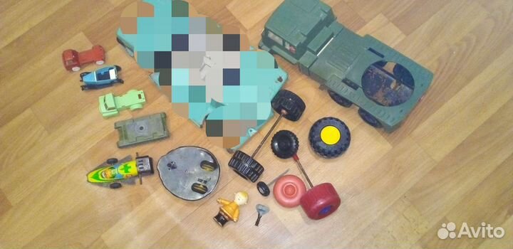 Игрушки машинки СССР на запчасти