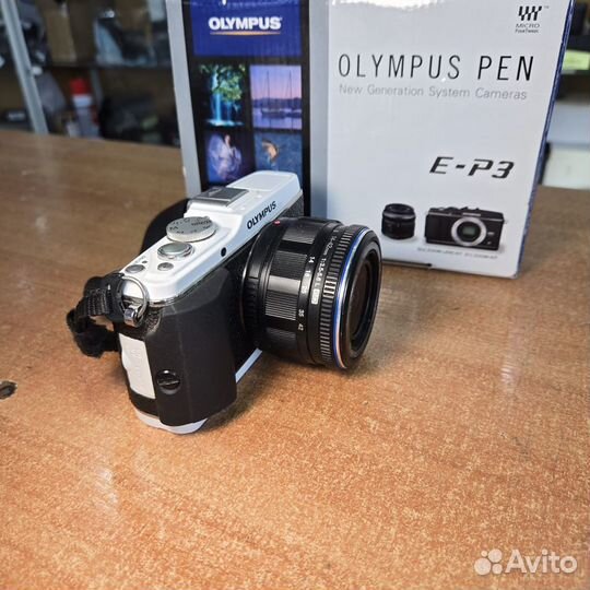 Беззеркальный фотоаппарат Olympus PEN E-P3 kit (M