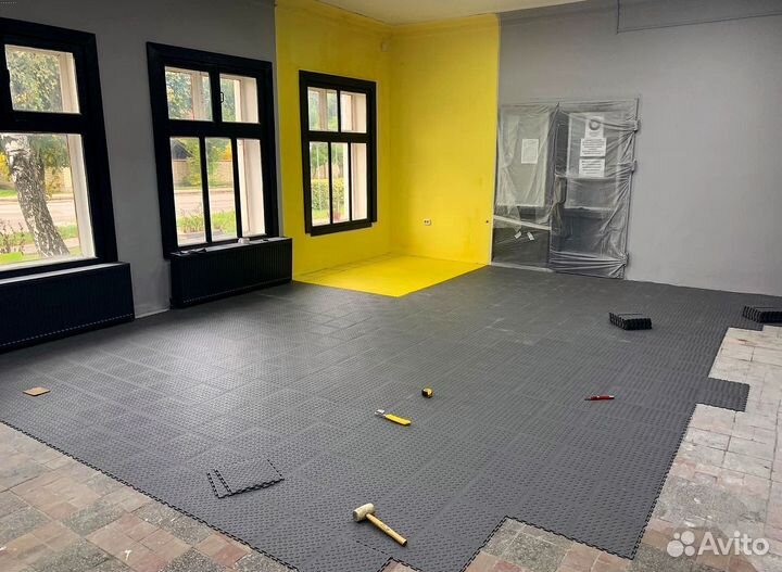 Модульное напольное покрытие