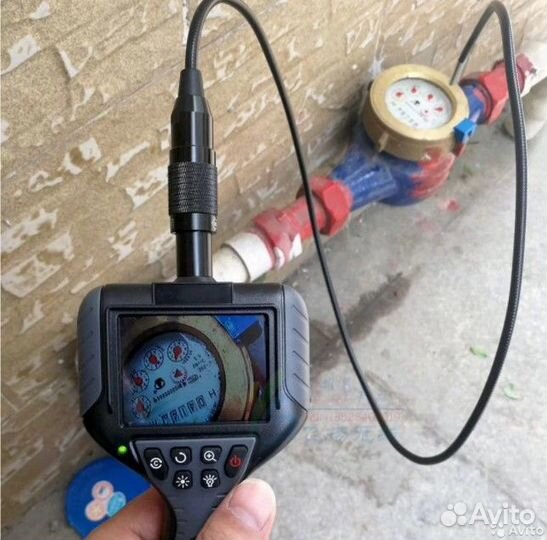 Эндоскоп в кейсе с комплектом насадок