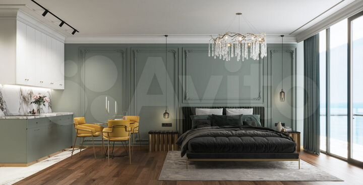 Квартира-студия, 38 м² (Грузия)