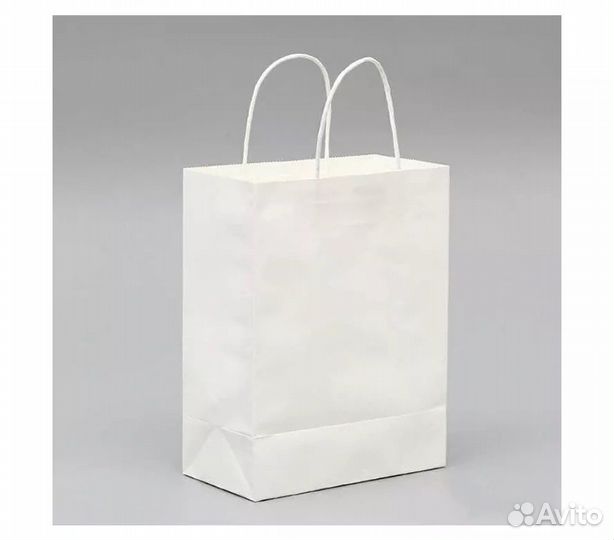 Крафтовые пакеты с ручками