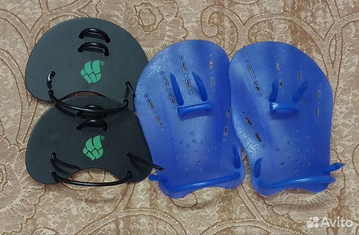 Трубка для плавания, лопатки, тормозной пояс