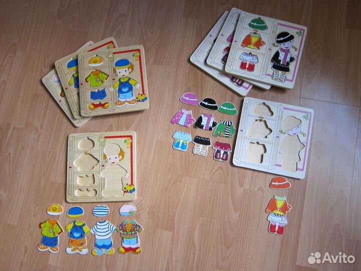 Развивающие игрушки (пазлы)