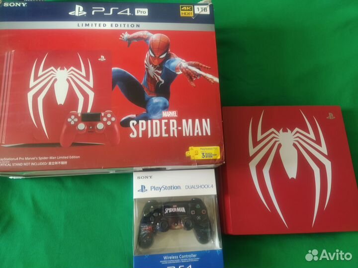 PS4 PRO limit Spider-man Прошитая, 11.00