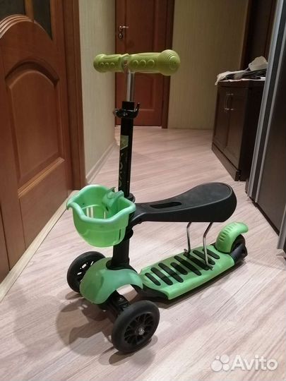 Детский самокат 2в1