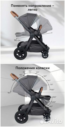 Коляска Happy Baby mommer pro новая