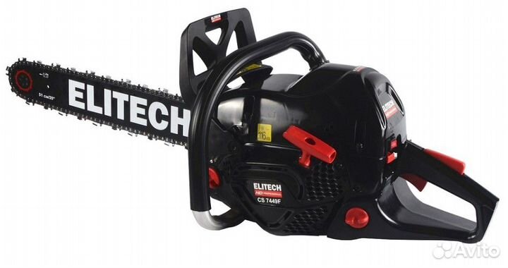 Бензопила elitech CS 7449F 204817