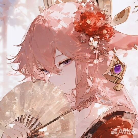 Ушки для косплея Яэ Мико