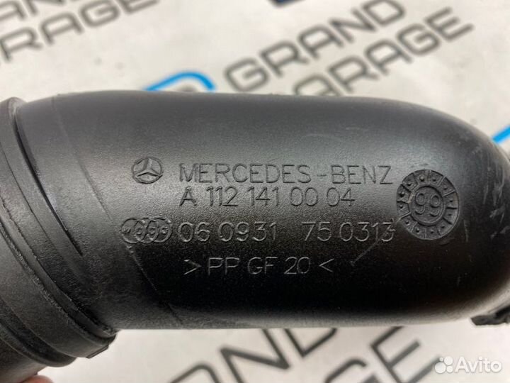 Патрубок воздушный Mercedes-Benz Ml-Class W163