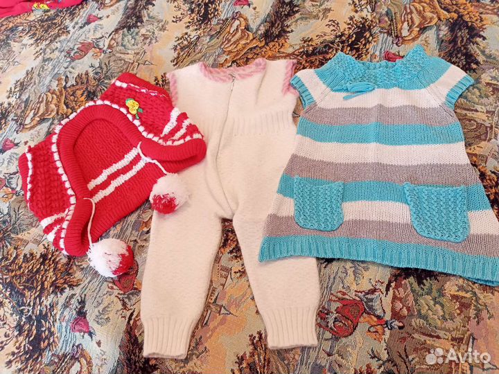 Детская одежда для девочек пакетом 62-68