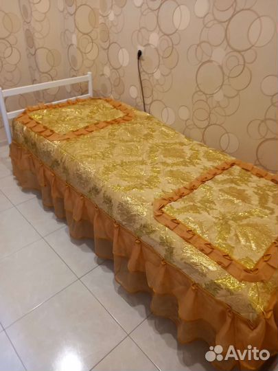 Покрывало с наволочками и с люрексом 3комплекта