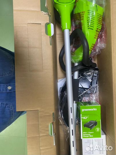 Триммер аккумуляторный Greenworks