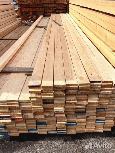 Доска обрезная 50х150х6000мм с доставкой