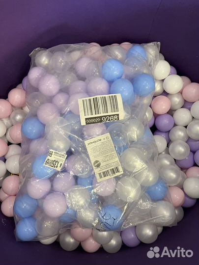 Шарики для сухого бассейна новые