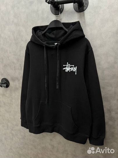 Худи Stussy Fuzzy Dice черное