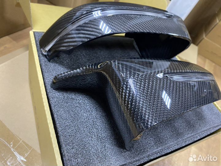 Накладки / крышки зеркал BMW G30 G20 М5 стиль