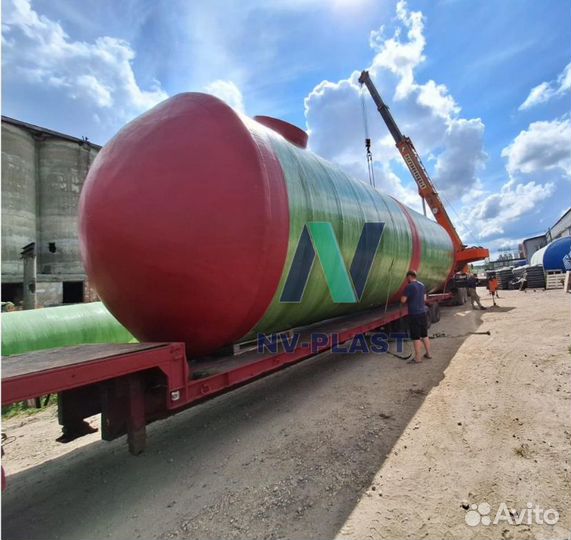 Накопительная емкость, подземный резервуар 30 m3