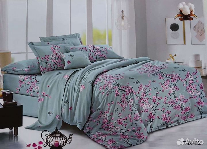 Постельное белье новое евро