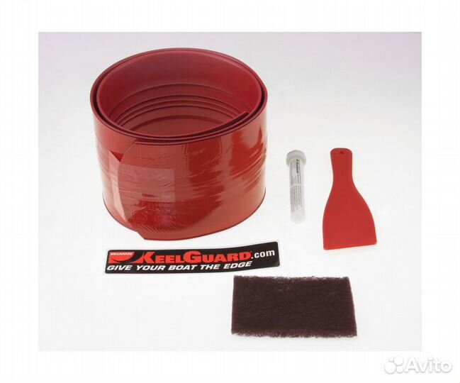 Защита киля KeelGuard, 1.83 м, красный цвет KG6RED