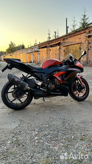 Kawasaki zx6r Ninja 2014 год