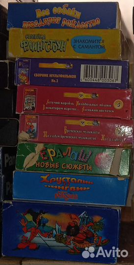 Видеокассеты VHS c записью