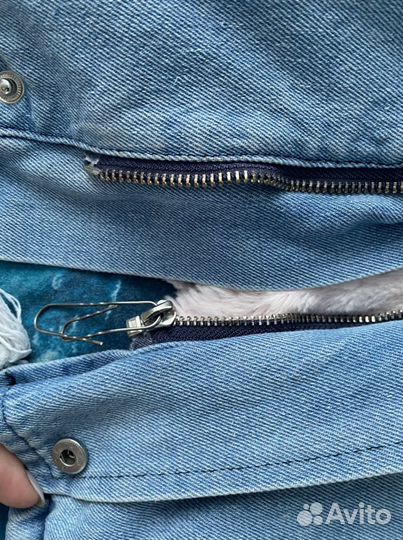Джинсовая куртка женская 44 46
