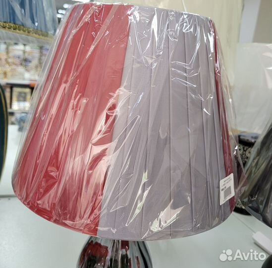 Лампа настольная,хром