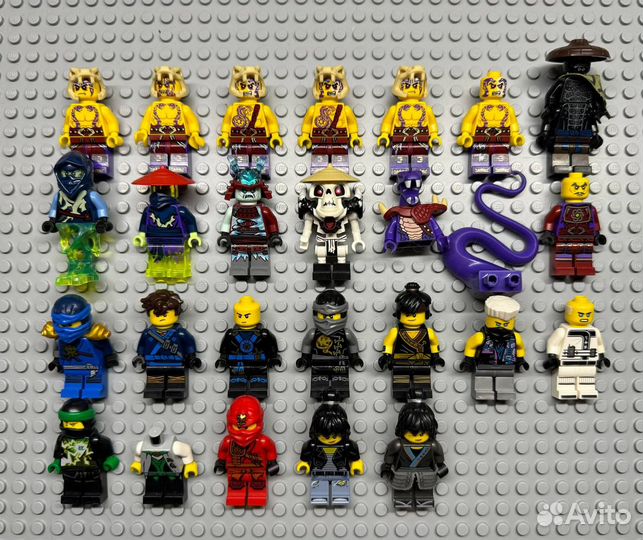 Lego ninjago фигурки