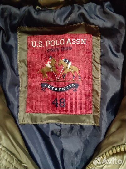 Демисезонная куртка us polo assn мужская