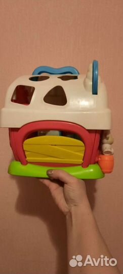 Домик сортер музыкальный