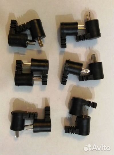 Вилка стандарта DIN для акустики 2 угловых