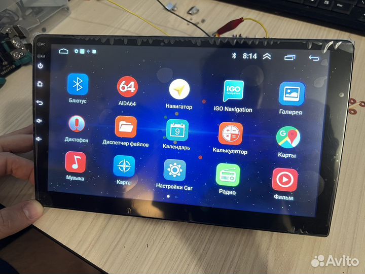 Андроид магнитола 10 дюймов, новая