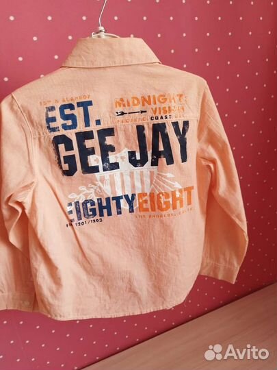 Рубашка детская для мальчиков 2-5