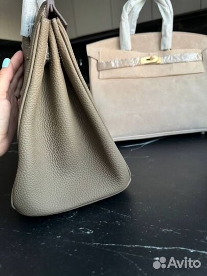 Сумка женская Hermes birkin 35 натуральная кожа