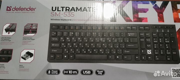 Беспроводная Клавиатура Defender