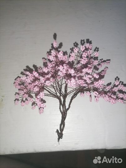 Сакура из бисера