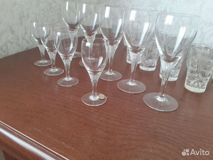 Рюмки,фужеры, стопки